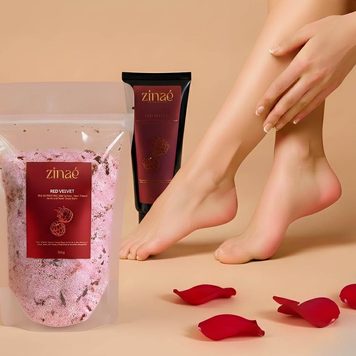 Coffret Trio Red Velvet | Éclat & Douceur